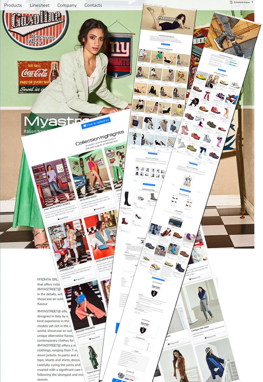 Showroom virtuale moda italiana Milano. Dove le aziende italiane vendono all'estero